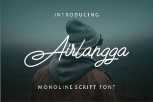 Airlangga: The Script Font That Elevates Your Brand