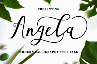 Angela Script for Elegant Branding and Creative Design