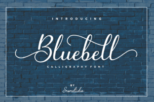 Bluebell: A Modern Calligraphy Font for Editorial Design and Branding