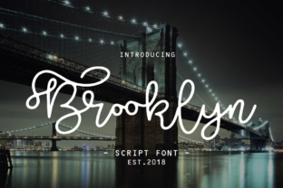 Brooklyn Script: A Feminine Script Font for Creative Crafters