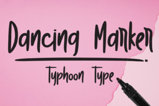 Dancing Marker: A Script Handwritten Font for Bold Branding and Digital Creativity