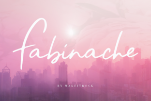 Fabinache: A Script Font That Adds Elegance to Branding