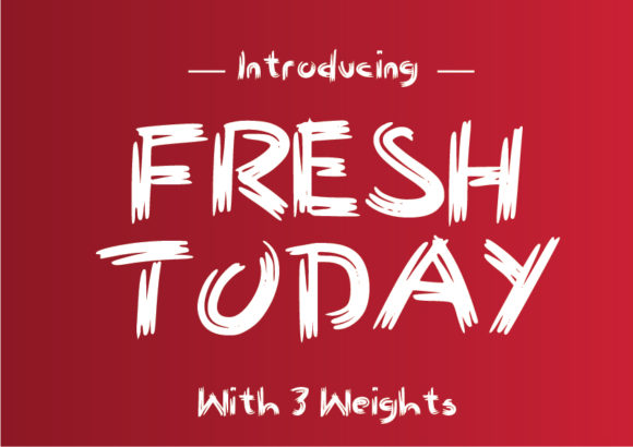 Fresh Today: A Script Handwritten Font for Vibrant Campaigns