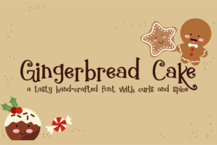 Gingerbread Cake: A Script Handwritten Font for Web Design and Branding
