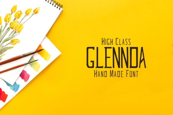 Glennda Family: A Versatile Script Handwritten Font for Designers