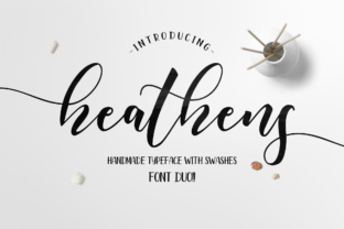 Heathens Script for Modern Web Design and Branding