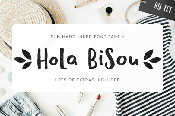 Hola Bisou Family for Editorial Design and Creative Branding