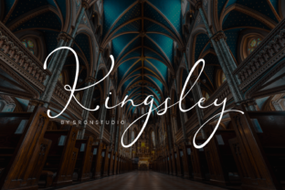 Kingsley: A Script Font for Modern Branding and Campaign Design