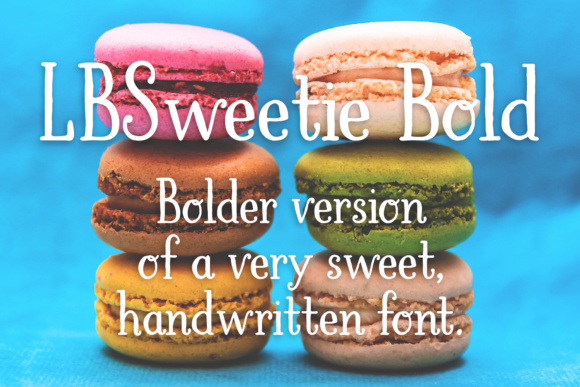 LBSweetie Bold: A Sweet Script for Branding and Design