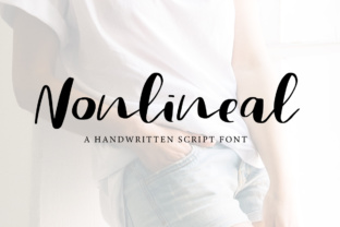 Nonlineal: A Script Font That Elevates Handmade Design