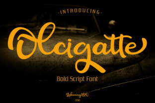 Olcigatte: The Script Font That Elevates Your Brand