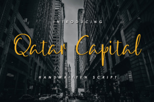 Qatar Capital: A Script Font for Impactful Branding and Digital Design