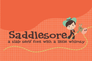 Saddlesore: A Western-Inspired Serif Font for Designers