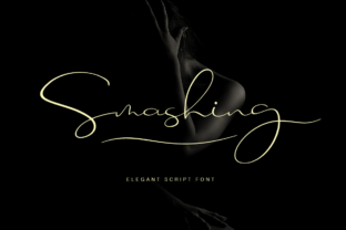 Smashing: A Script Font for Editorial Design