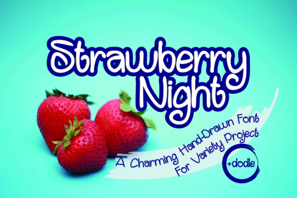 Strawberry Night: A Font That Elevates Your Brand