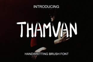 Thamvan: A Script Handwritten Font for Editorial Design