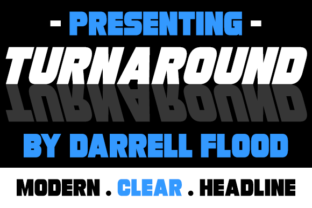 Turnaround: A Bold Sans Serif Font for High-Impact Web Design